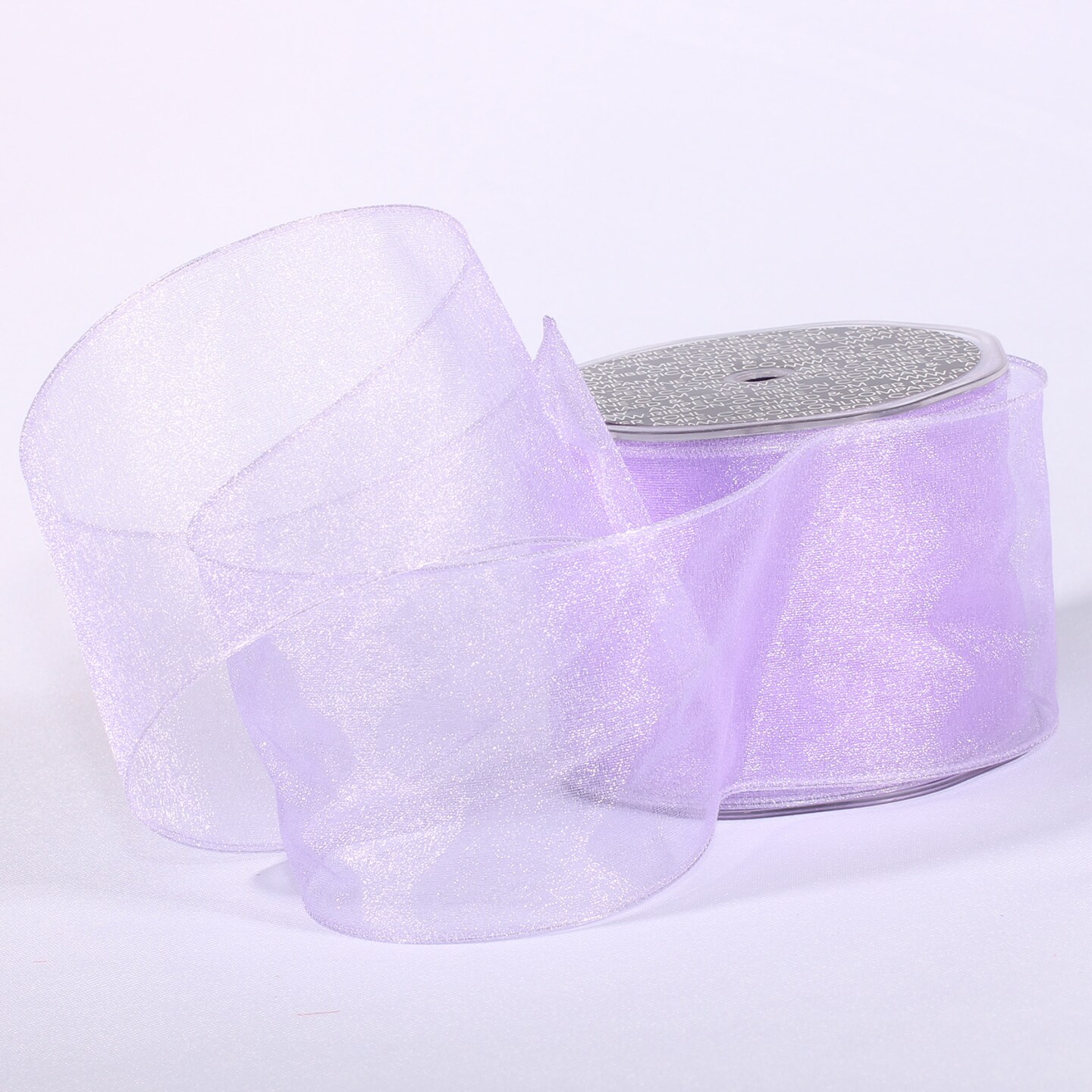 The Ribbon People Lavender Sheer Wired Craft Ribbon 3&#x22; x 27 Yards