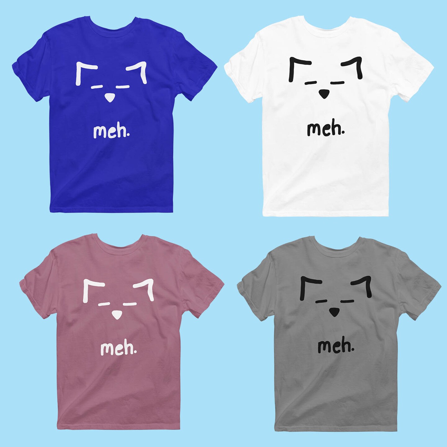 meh. Cat T-Shirt - image24