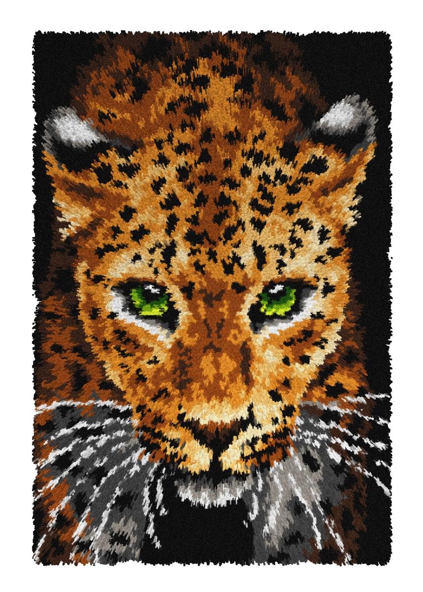 Latch hook rug kit &#x22;Leopard&#x22; 4164