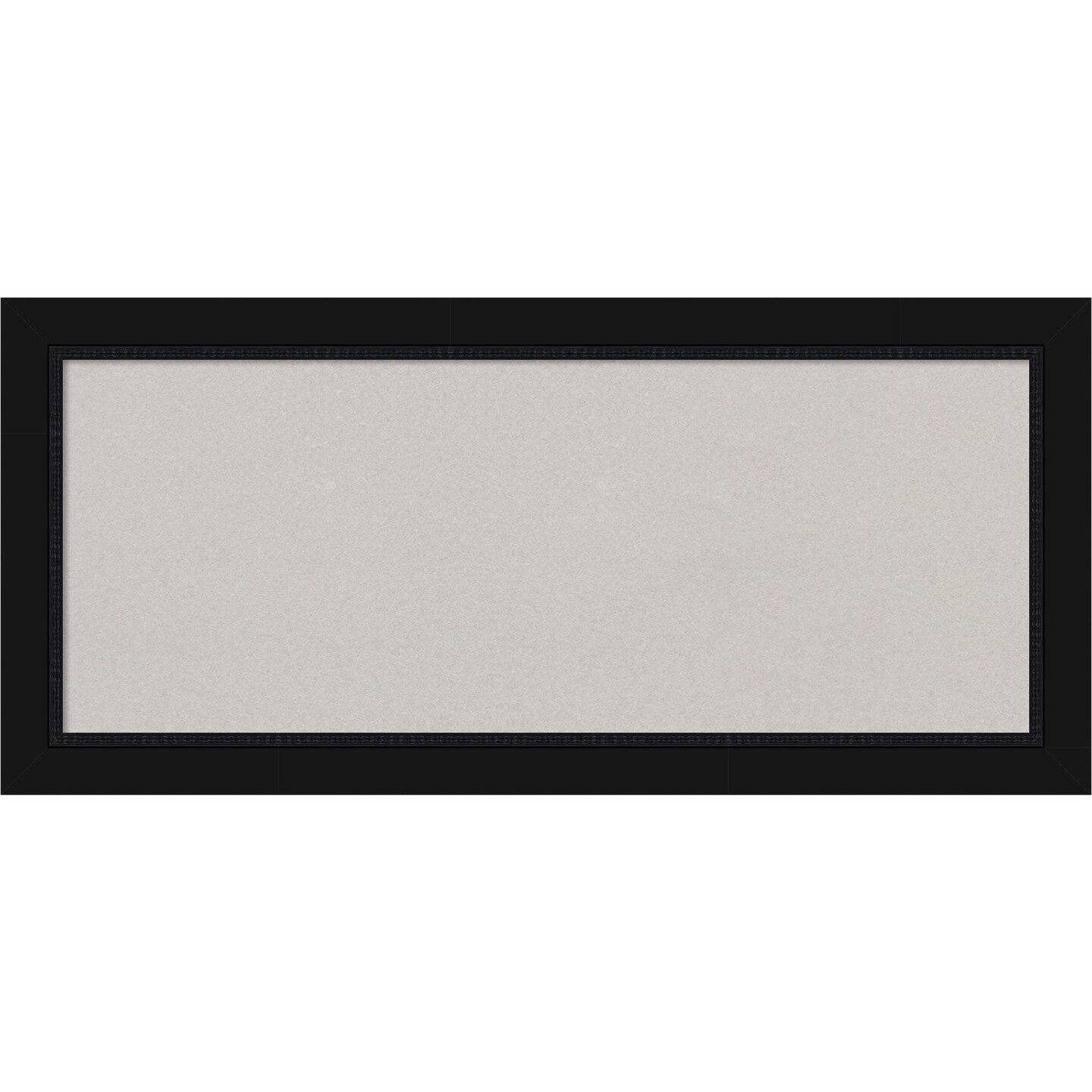 Avon Black Framed Corkboard, Grey Cork