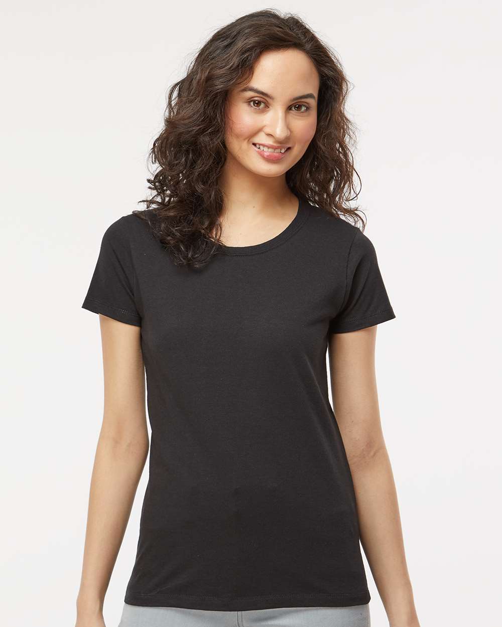 Women’s Soft Touch Crewneck T-Shirt for Casual, Work & Everyday Comfort Wear