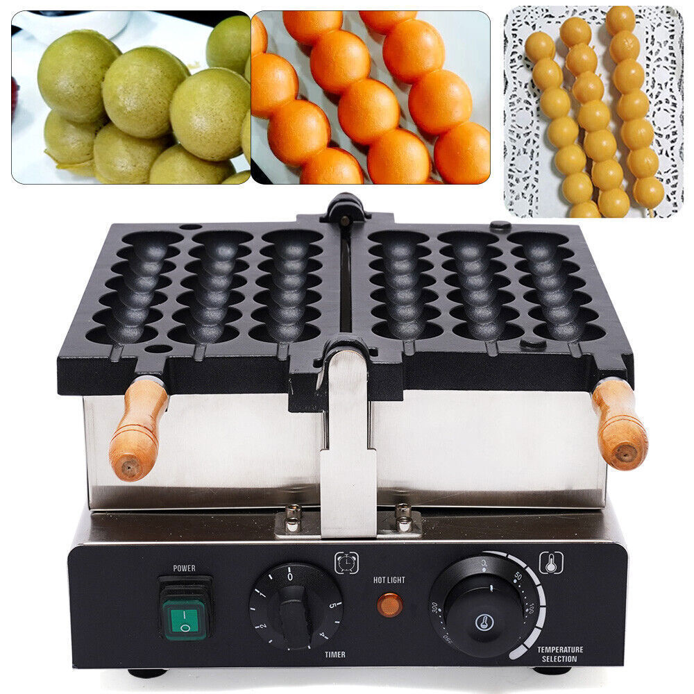 Kitcheniva Commercial Hot Dog orn Dog Waffle Maker Machine