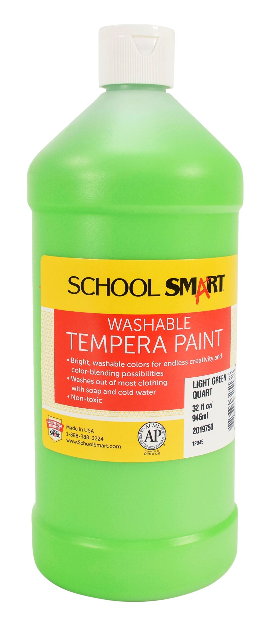 School Smart Washable Tempera Paint Michaels