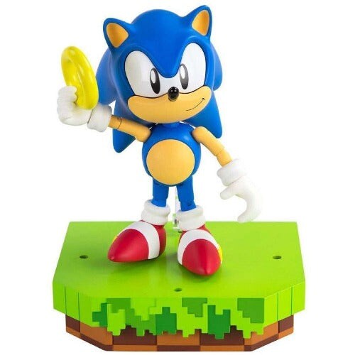 TOMY Action Figures - Sonic the Hedgehog - Classic Sonic with Display Stand