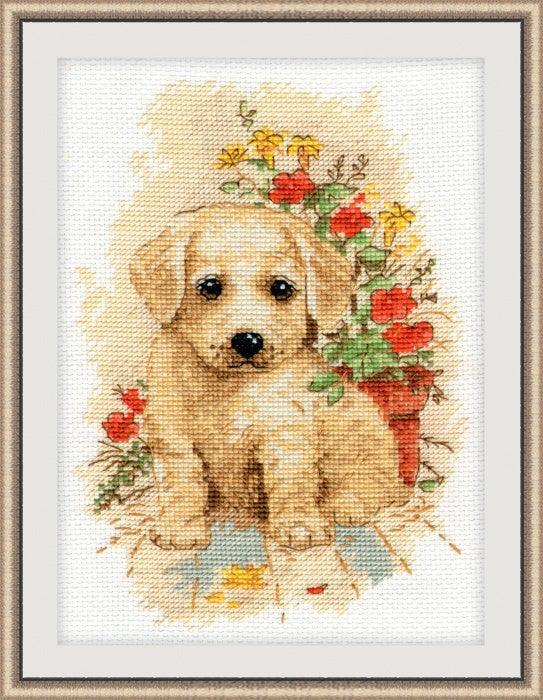 My Puppy 998 Counted Cross Stitch Kit