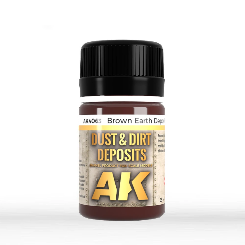 AK Interactive: Brown Earth Deposit (35ml Bottle)