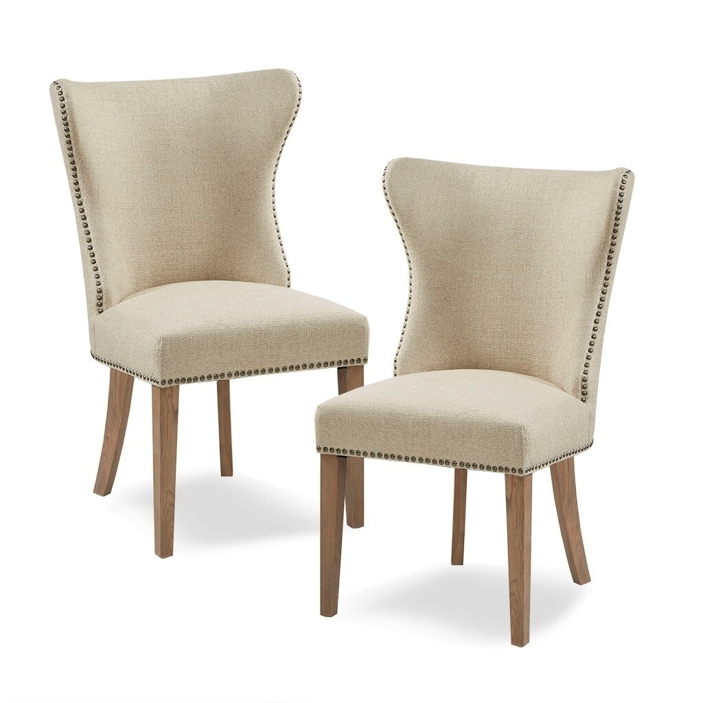 Gracie Mills   Clarissa Wing Back Dining Side Chair Set of 2 - GRACE-10810