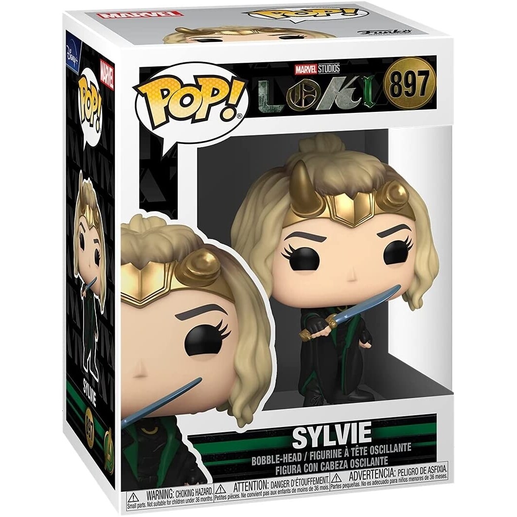 Sylvie Funko Pop Marvel Loki Vinyl Figure 375 Inches Collectible Toy