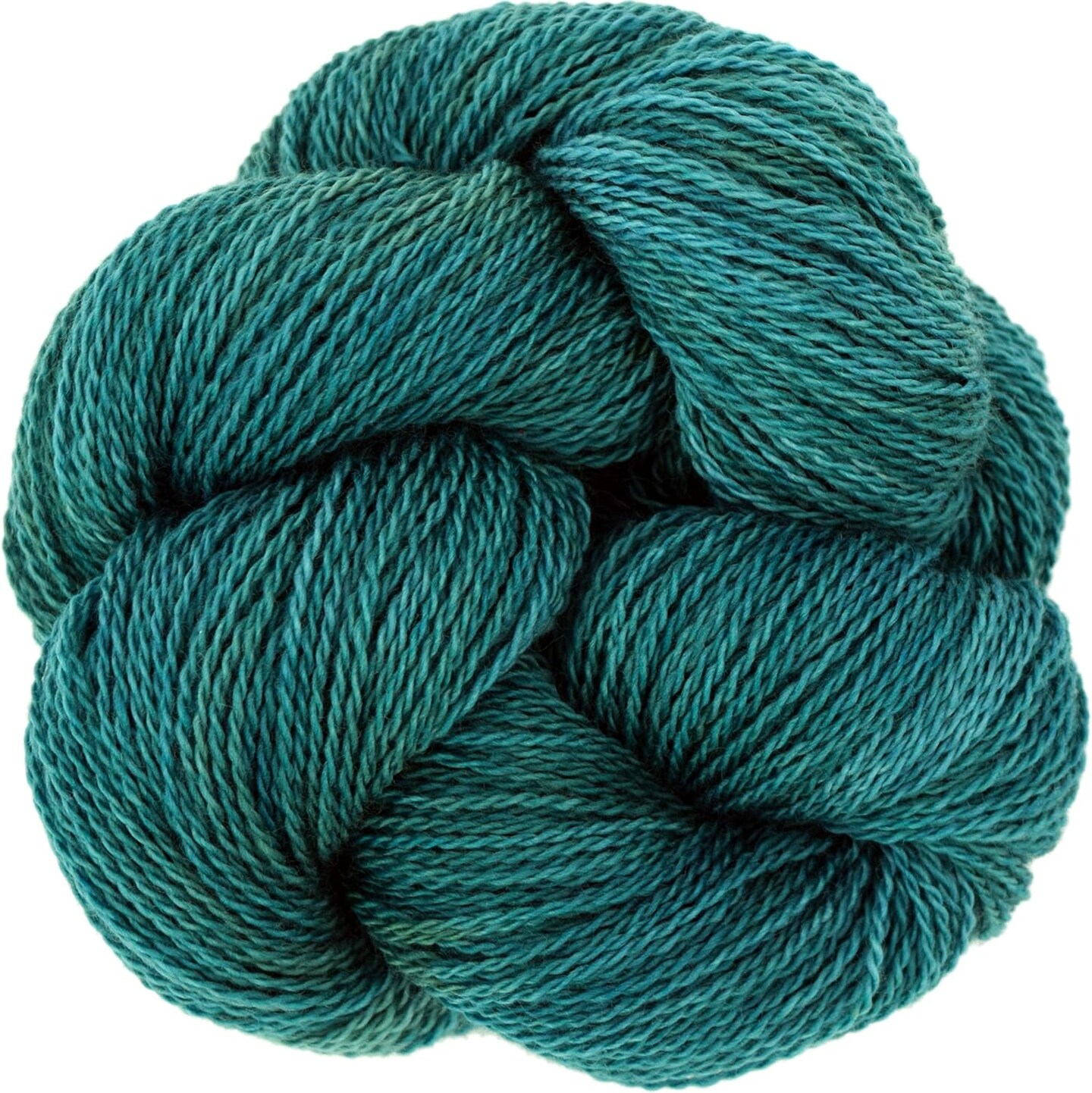 Organic Wool Yarn - Ecolana Certified Organic, Pacific Northwest Hand Dyed, #2 Fingering /Sport Weight, Knit, Crochet, Weave.