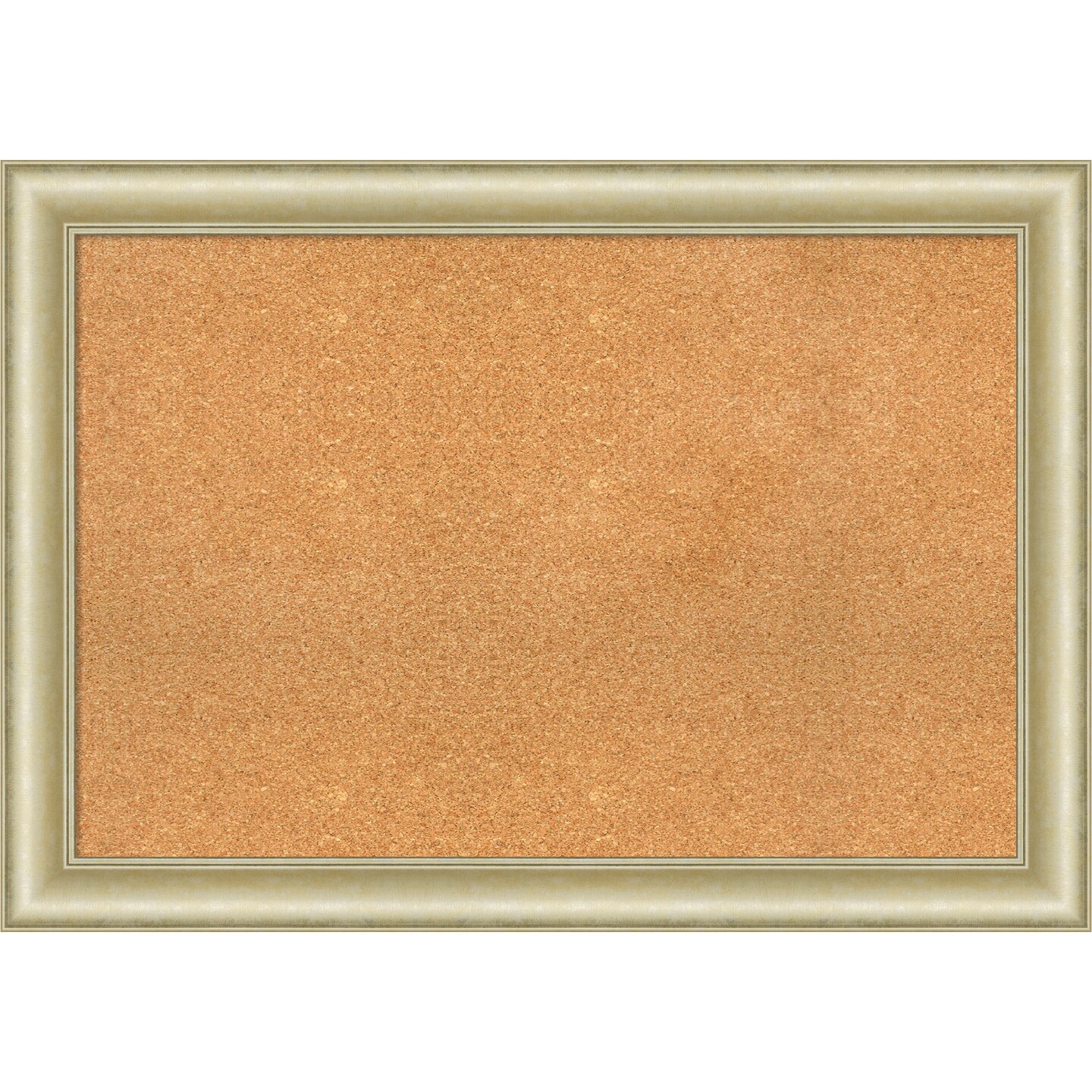 Textured Framed Corkboard, Natural Cork
