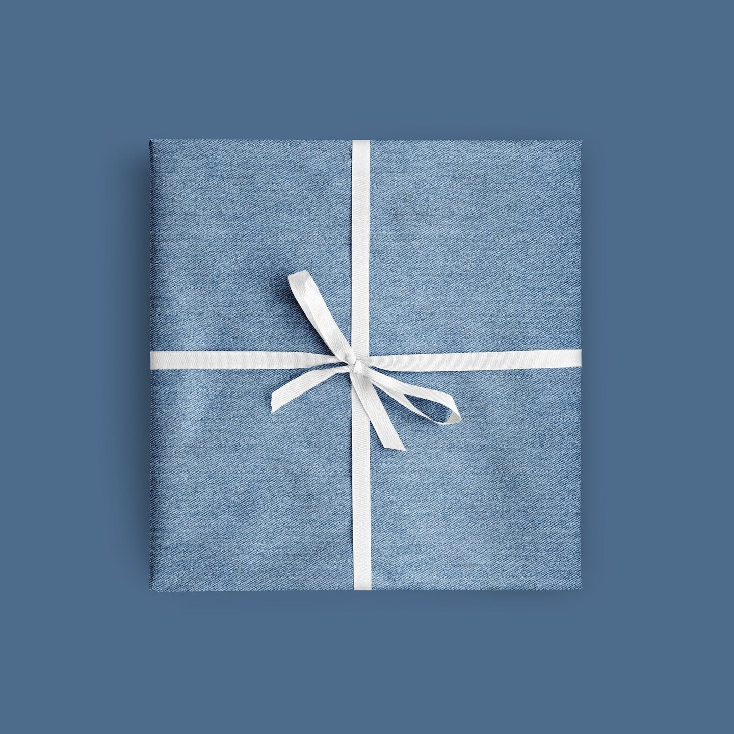 Denim Blue Jeans Gift Wrap