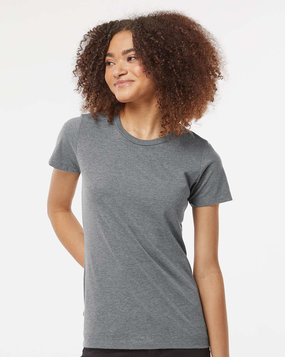 Tultex® Women's Premium Cotton Blend Crew Neck Short Sleeve T-Shirt