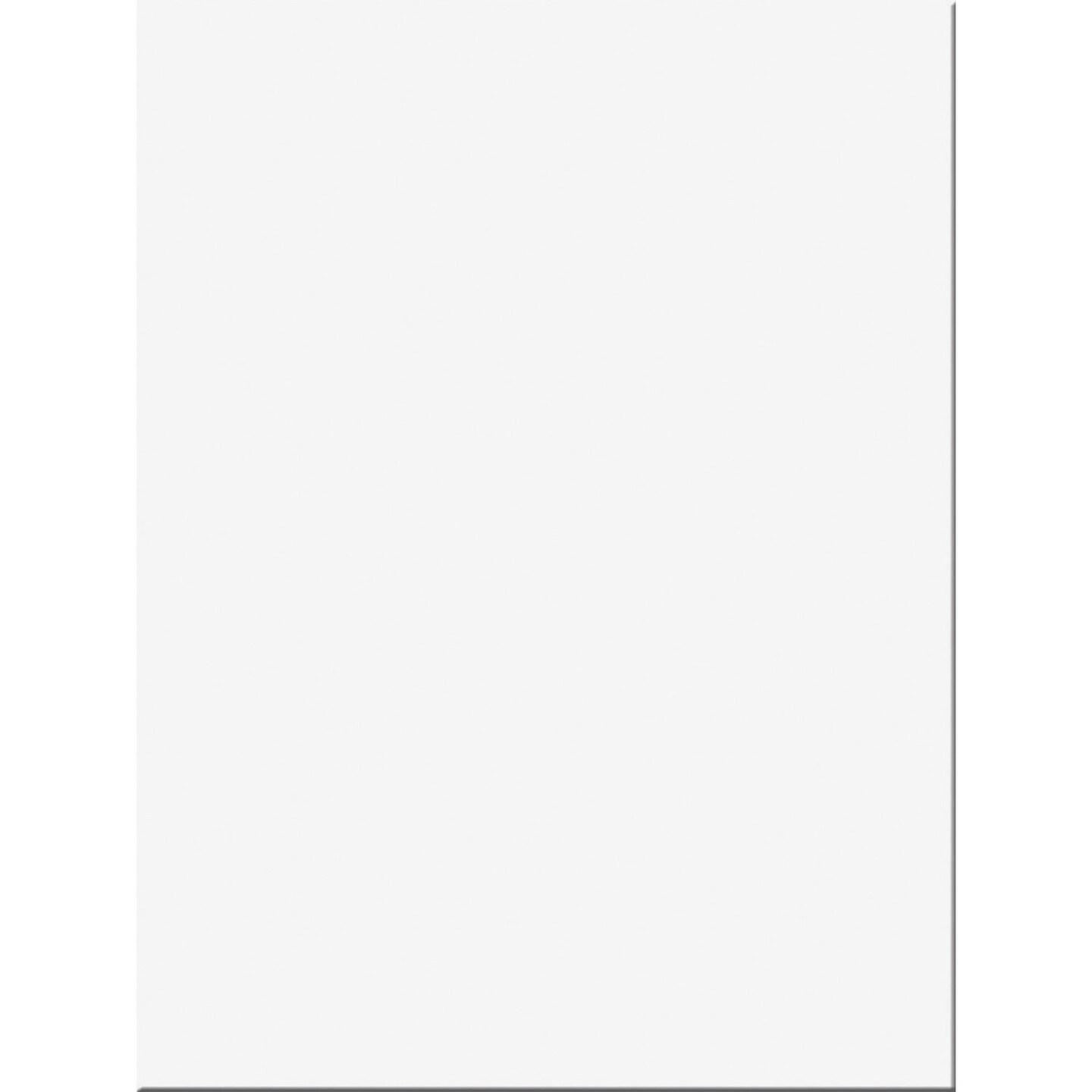 Pacon Construction Paper, 58lb, 18 x 24, Bright White, 50/Pack