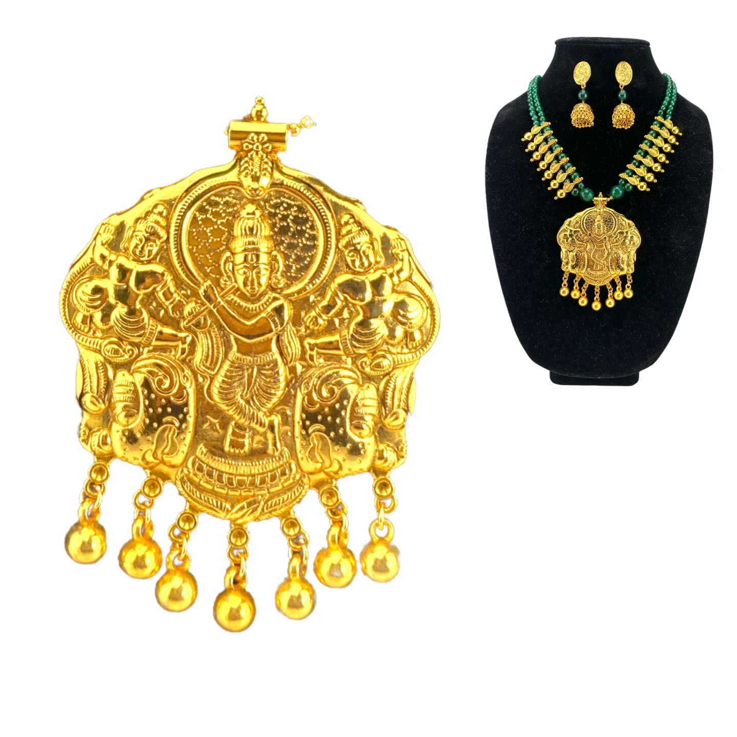 Temple Jewellery Full Set Bridal Jewelry, Traditional Jewelry, Matte Gold Necklace, South Indian Jewelry, Indian Jewelry, Ethnic Jewelry