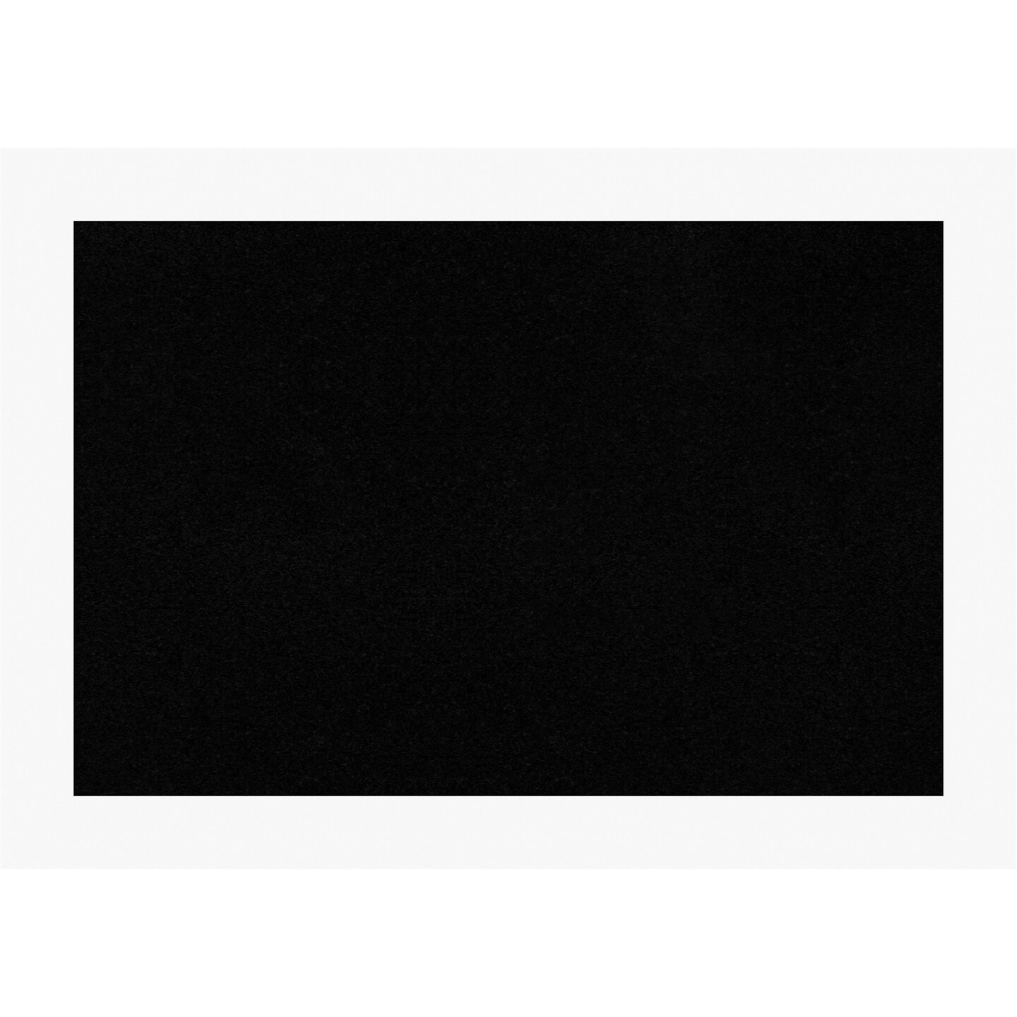 Basic Wood Framed Corkboard, Black Cork