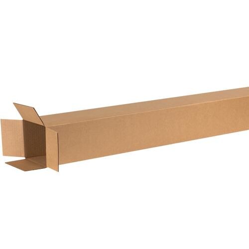 MyBoxSupply 6 x 6 x 72&#x22; Tall Corrugated Boxes, 15 Per Bundle