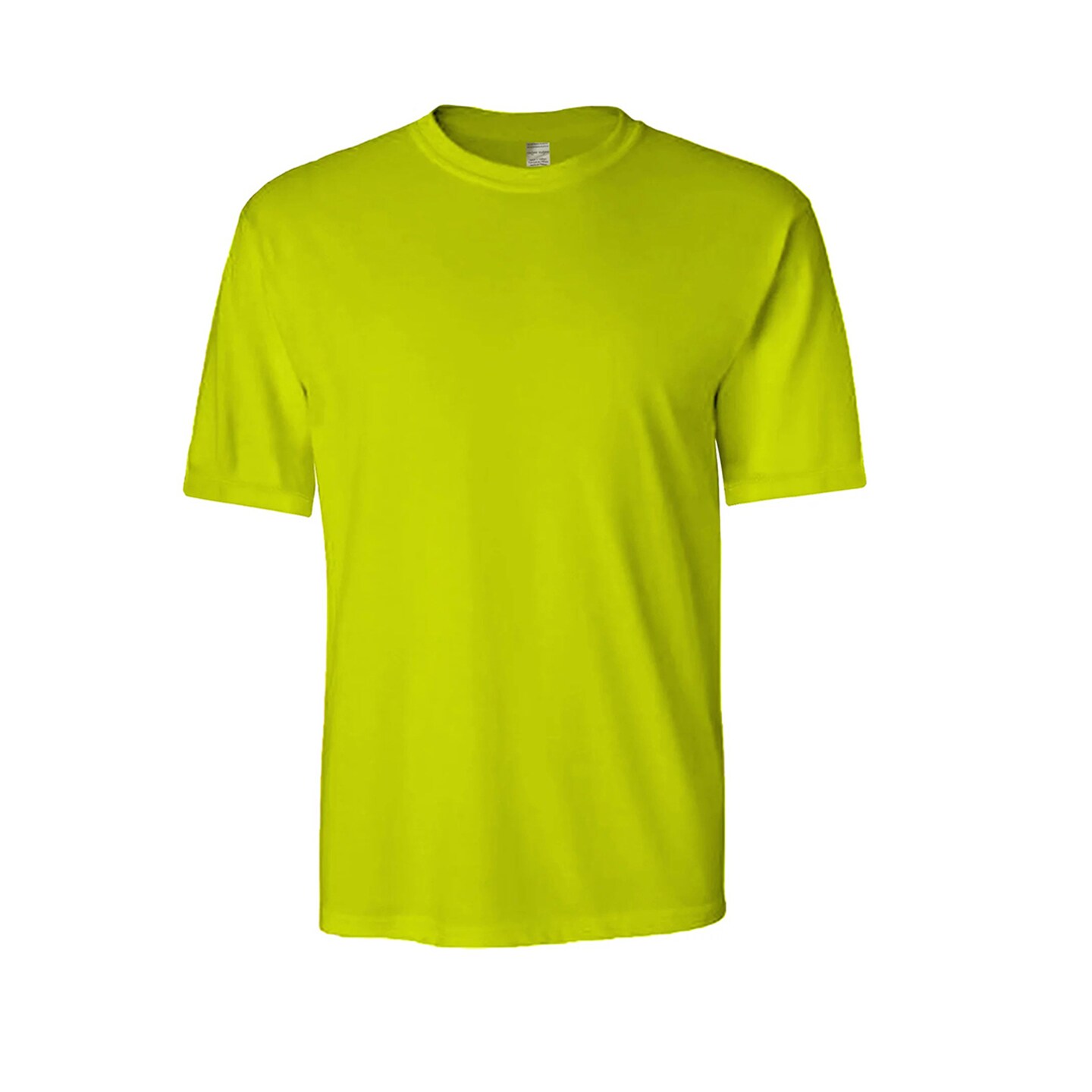 RADYAN&#xAE; High Visibility Safety Short Sleeve Crewneck T-Shirt