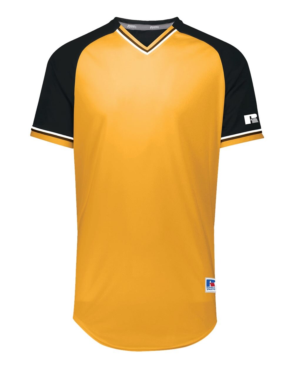 Russell Athletic® - Classic V-Neck Jersey, Plain V-Neck Jersey - R01X3M ...