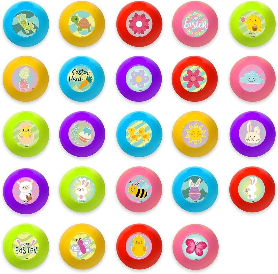 24 Packs Kids Party Favor Prefilled with 1.75" Stampers for Kids