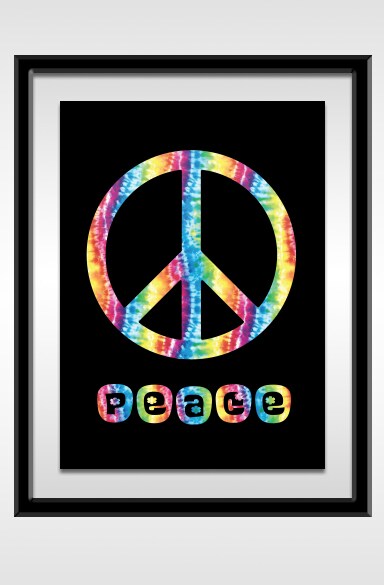 Happy Crafters&#xAE; Tie Dye 11.8&#x22; x 18&#x22; Sheet