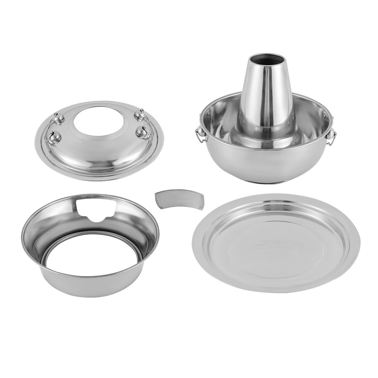 Kitcheniva Stainless Steel Chinese Charcoal Hot Pot