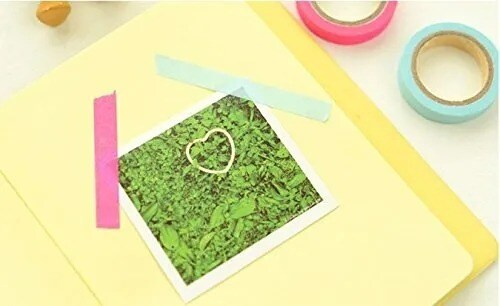 10 Pcs Writable Rolls Paper Washi Masking Tape Rainbow Sticky Adhesive