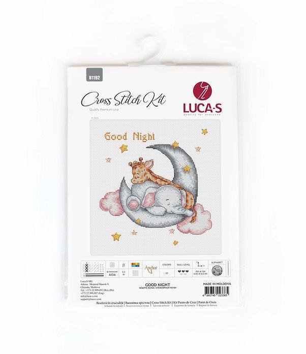 Good night B1192L Counted Cross-Stitch Kit