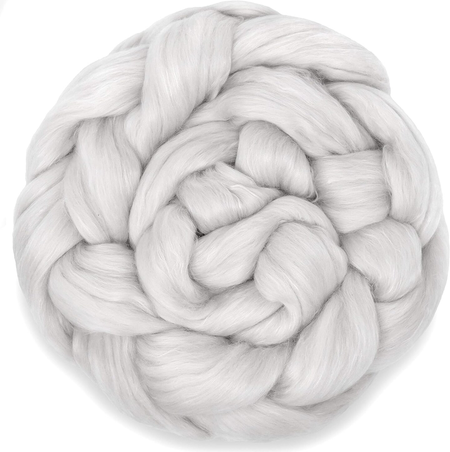 CASHMERE INDULGENCE BLEND of Superfine Merino, Mulberry Silk and a Touch of Cashmere Fiber, Spinning, Felting & Blending.