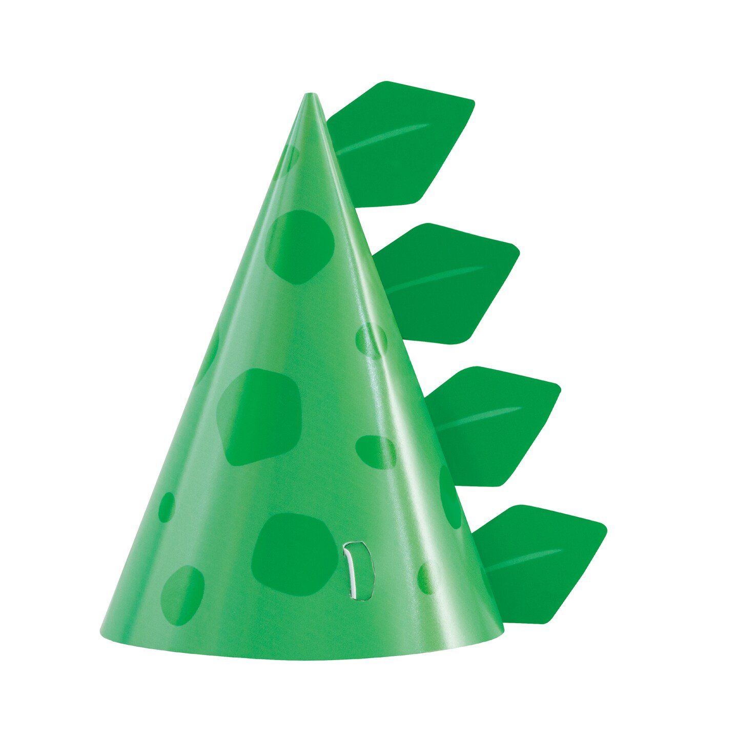Blue &#x26; Green Dinosaur Party Hats, 8ct
