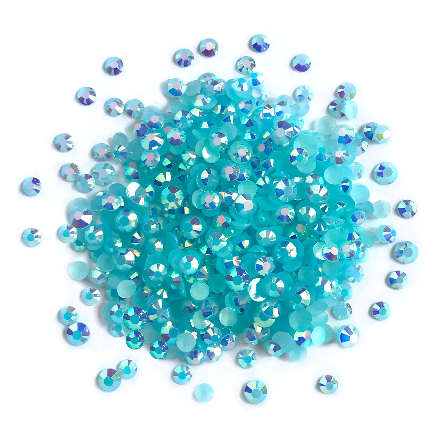 Buttons Galore Jewelz Rhinestones Craft Embellishments Assorted Colors Approx. 1600 Pieces