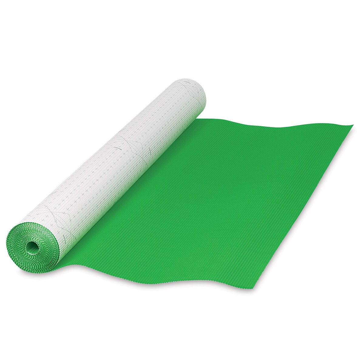 Corrugated Paper - 48&#x22; x 25 ft, Emerald, Roll