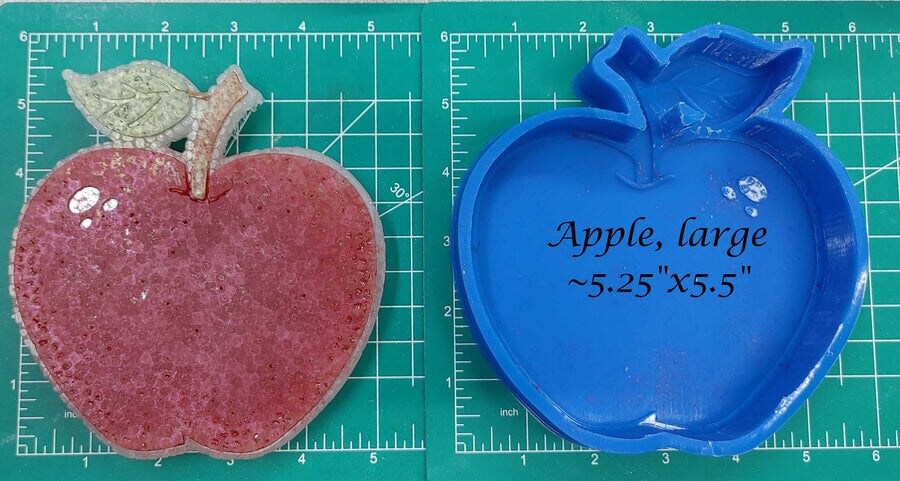 Apple - Large - Silicone Freshie Mold