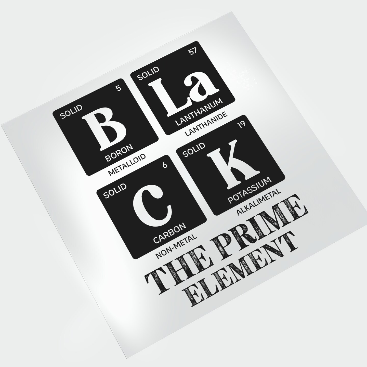 BLACK The Prime Element DTF Transfer Michaels