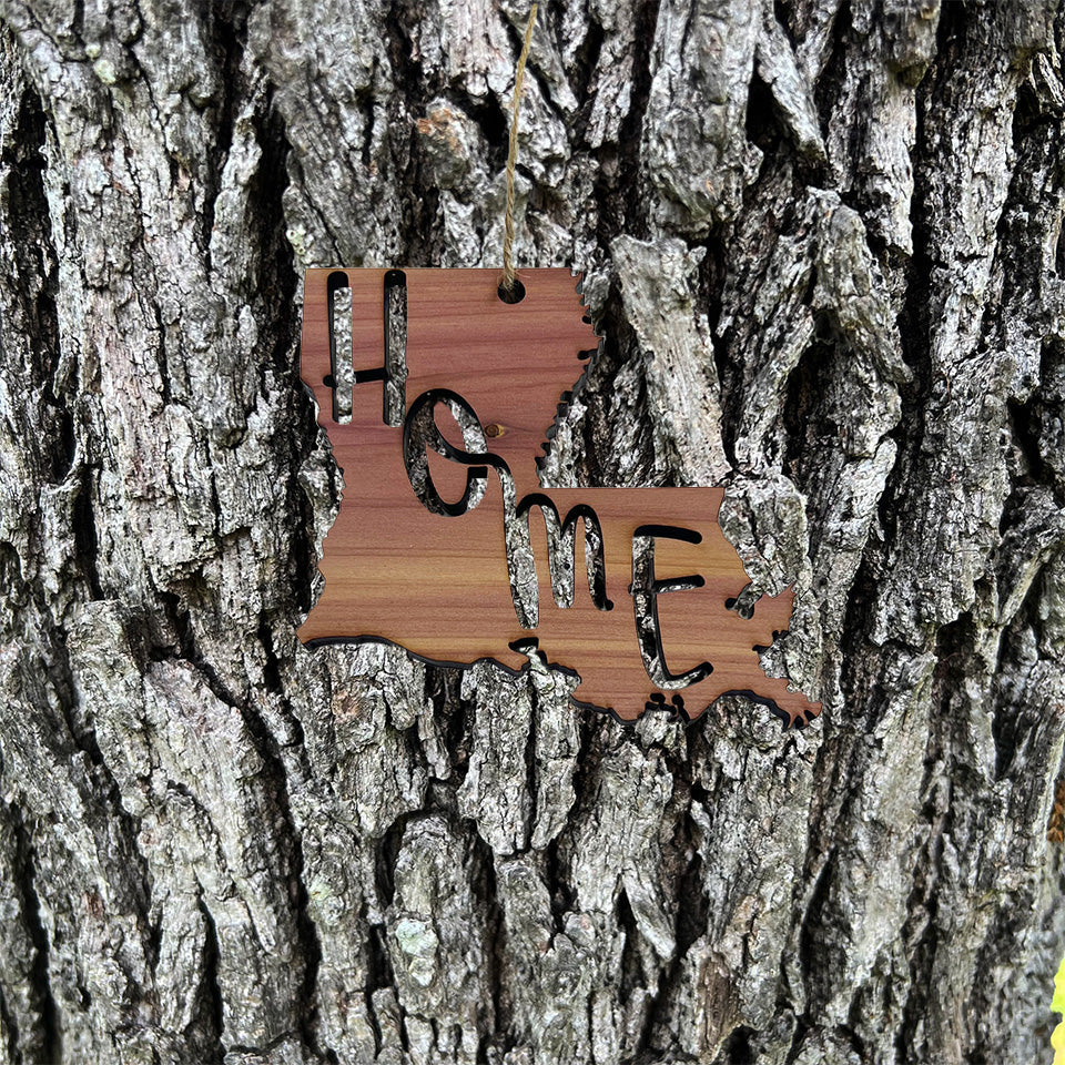 State Home Texas - Cedar Ornament