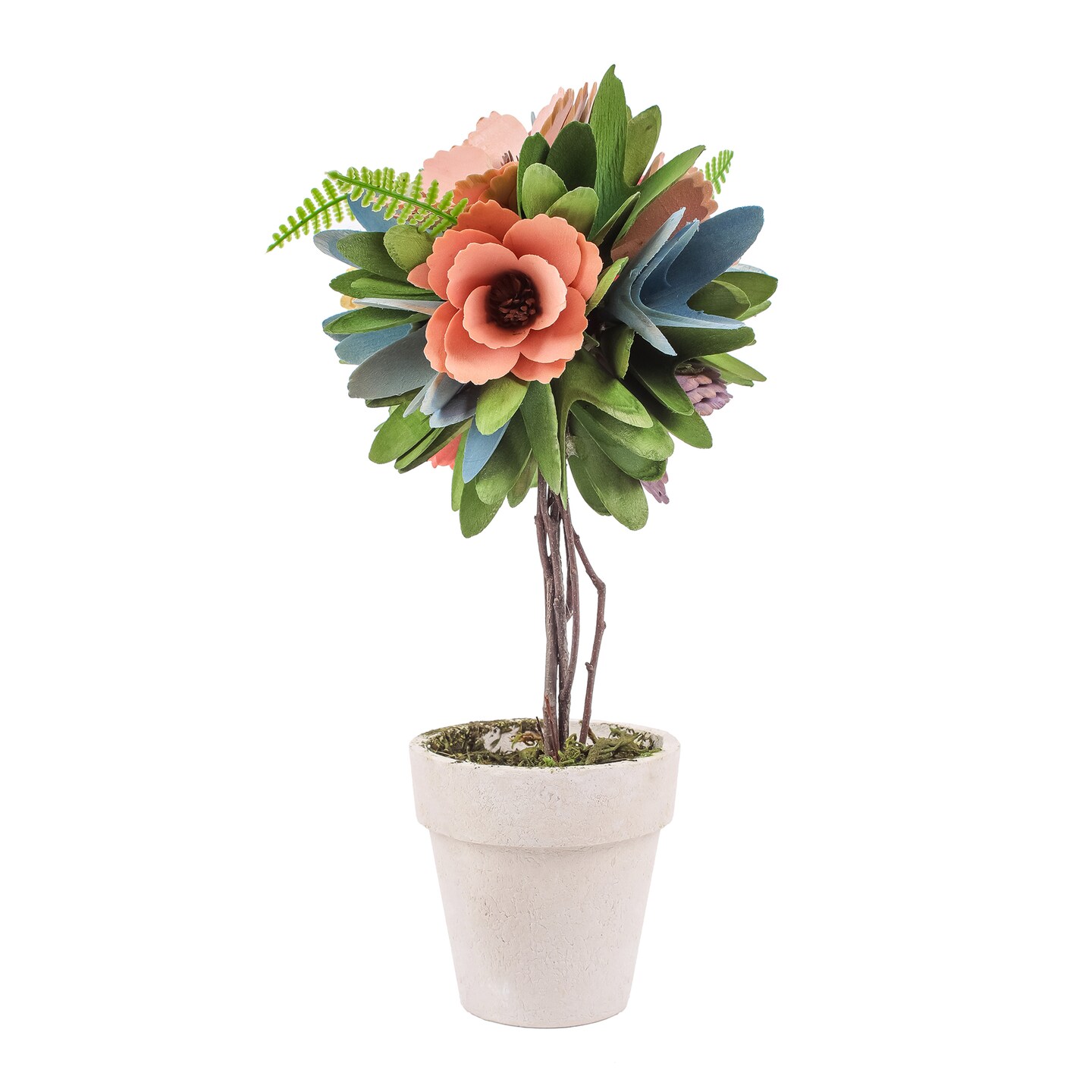 National Tree Company 12&#x22; Floral Topiary