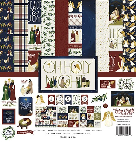 Echo Park Oh Holy Night Collection Kit