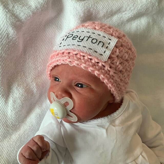 Personalized Baby Beanie 7 Sizes 32 Colors Custom Newborn Gift MakerPlace by Michaels