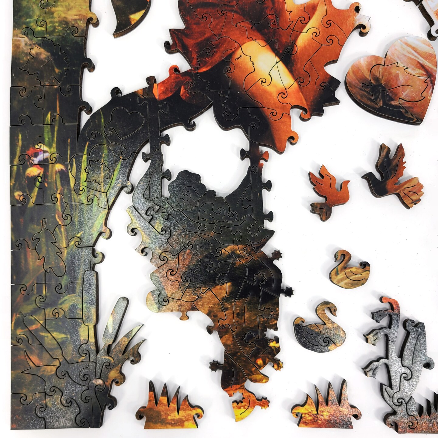 Wooden Jigsaw Puzzles for Adults - Uniquely Shaped Pieces Wooden Jigsaw Puzzles for Adults - Uniquely Shaped Pieces