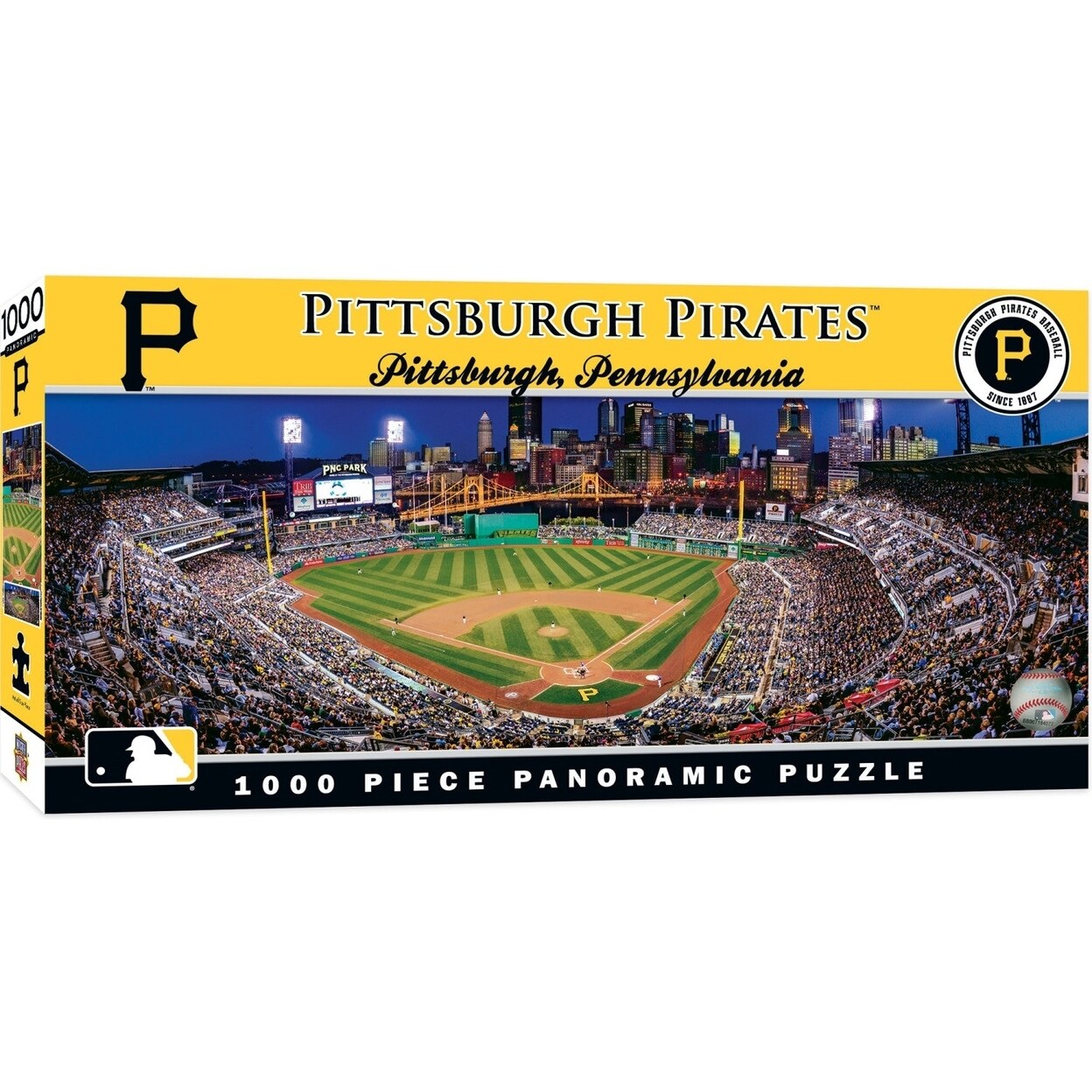 MasterPieces Pittsburgh Pirates - 1000 Piece Panoramic Jigsaw Puzzle