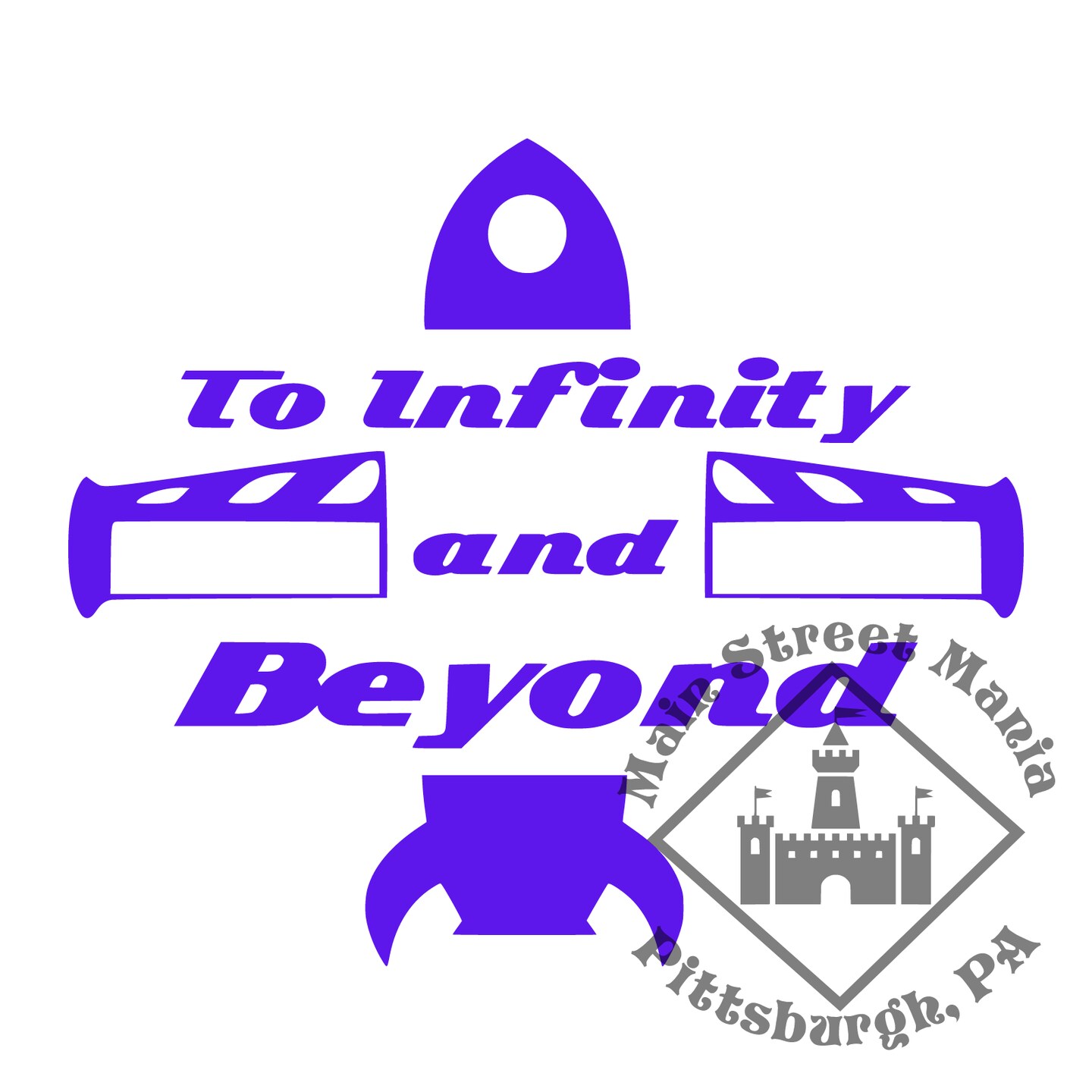 To Infinity and Beyond Buzz Lightyear Decal Sticker | MakerPlace by ...