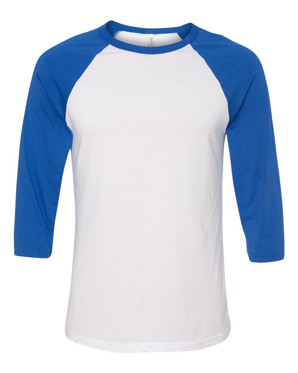 BELLA + CANVAS® Unisex Crewneck Three Quarter Sleeve Baseball Tee