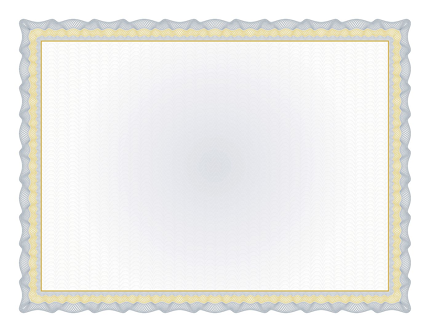 Great Papers! Certificate, Navy Twisty Graph with Gold Foil, 8.5&#x22; x 11&#x22;, Printer Compatible, 15 sheets