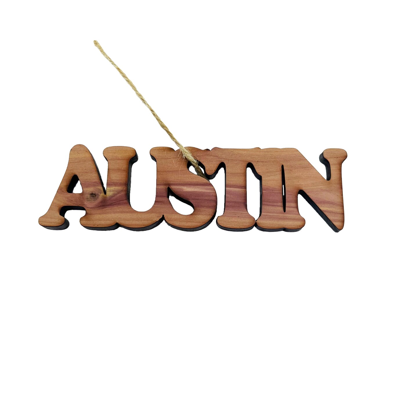 Austin - Cedar Ornament Austin - Cedar Ornament