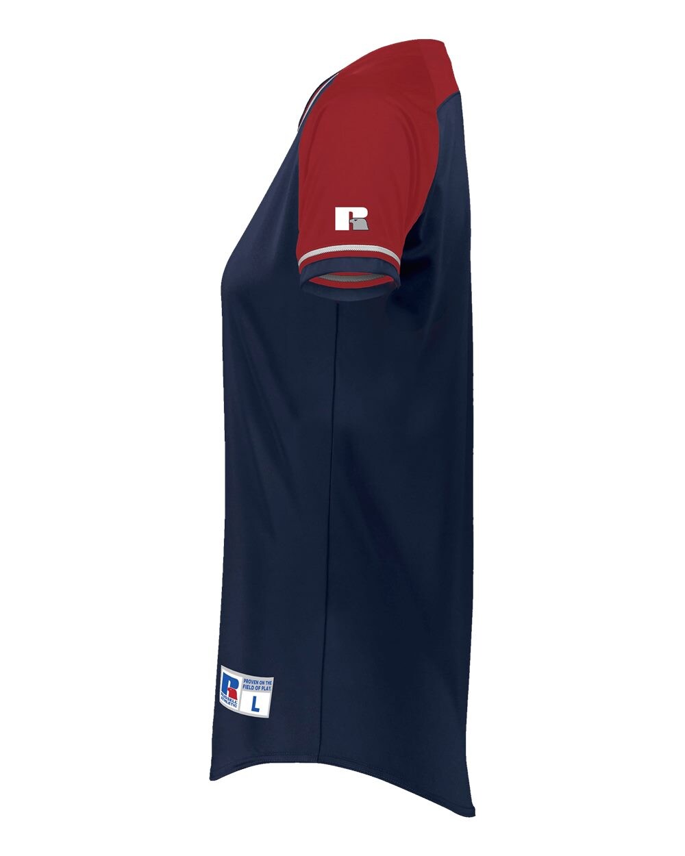 Russell Athletic&#xAE; - Women&#x27;s Classic V-Neck Jersey - R01X3X | 100% polyester double knit with color secure | Dri-Power moisture-management properties | Unleash Your Style with Our Trendy Sports Uniform