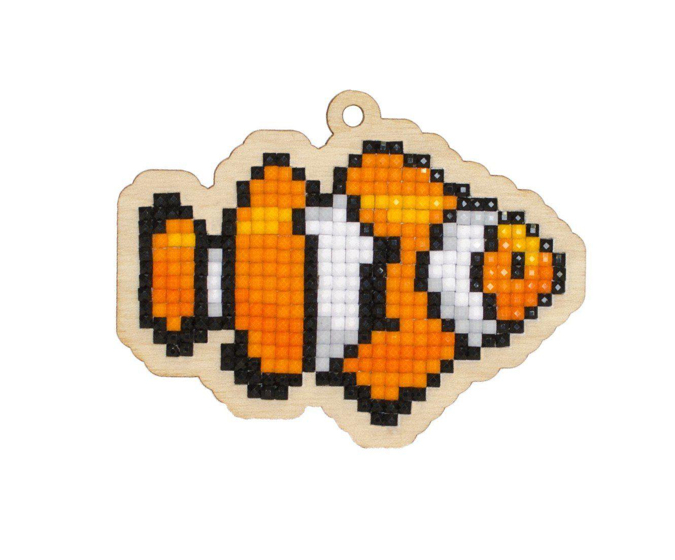 Clown Fish WWP260 Diamond Painting on Plywood Kit