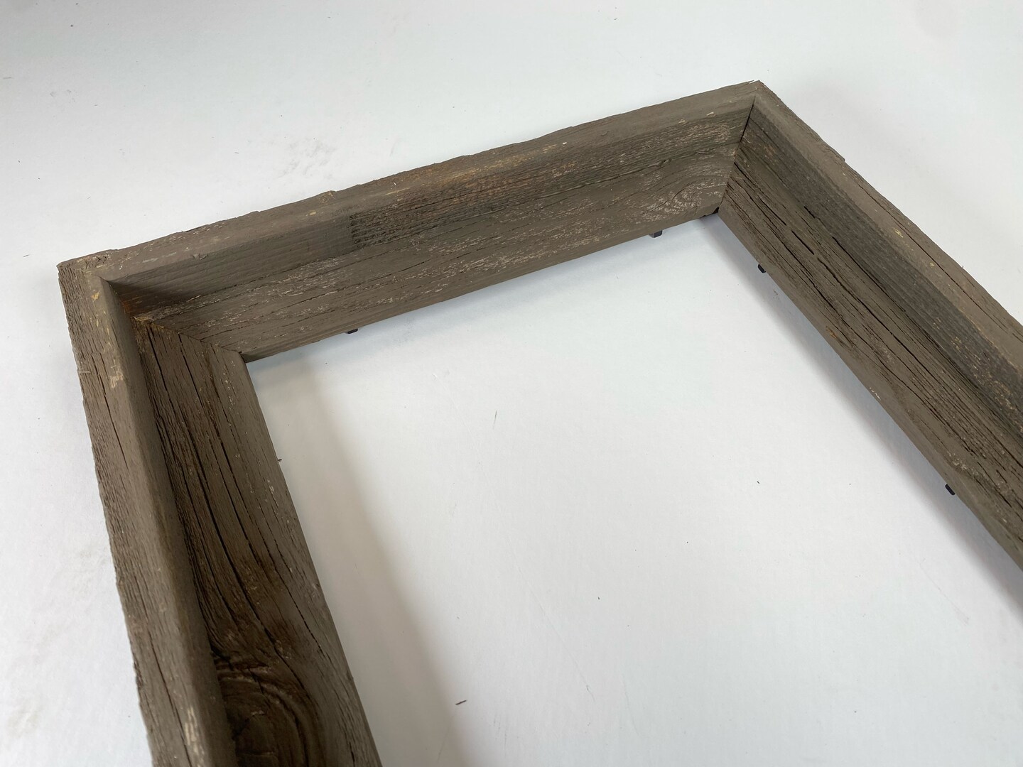 Rustic Farmhouse Signature Series 12 in. x 24 in. Reclaimed Wood Picture Frame