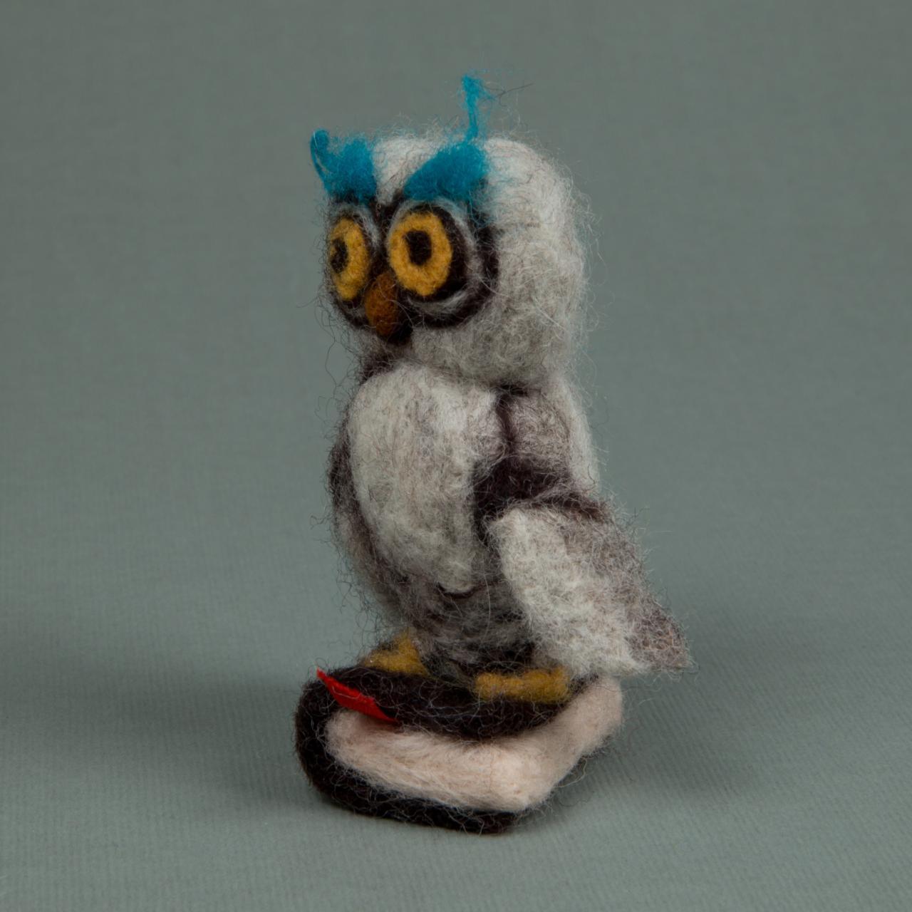 Felting kit Wise owl
