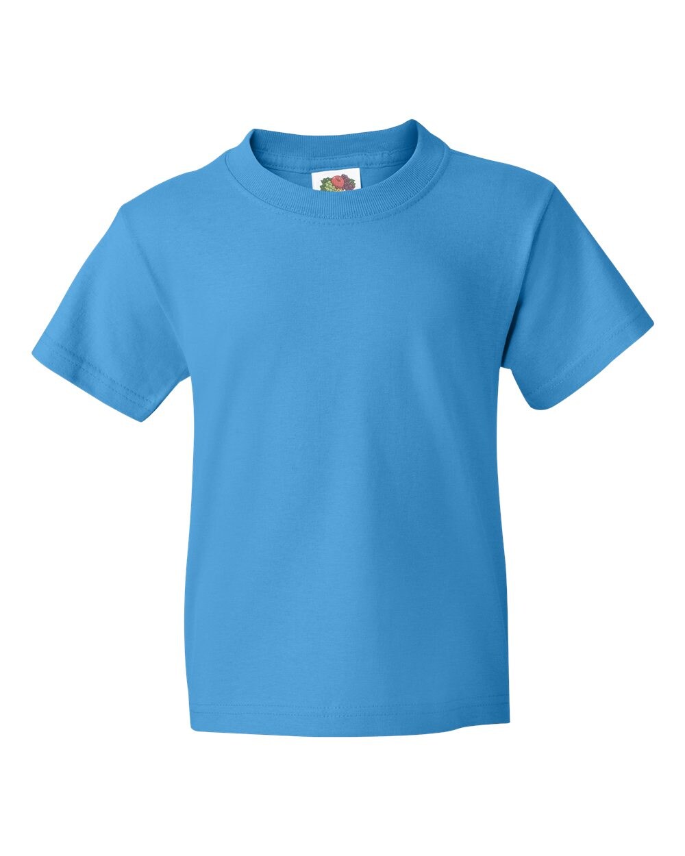Fruit Of The Loom Youth Ribbed Collar Half-Sleeve T-Shirt – Comfort Cotton Tee For Kids - View #4