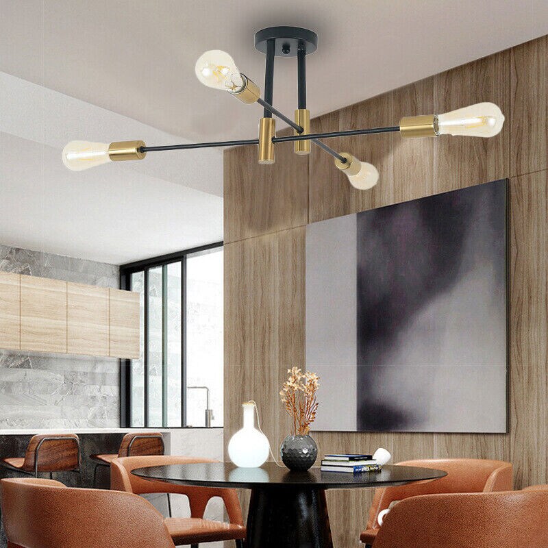 Kitcheniva Sputnik Flush Mount Pendant Light Chandelier