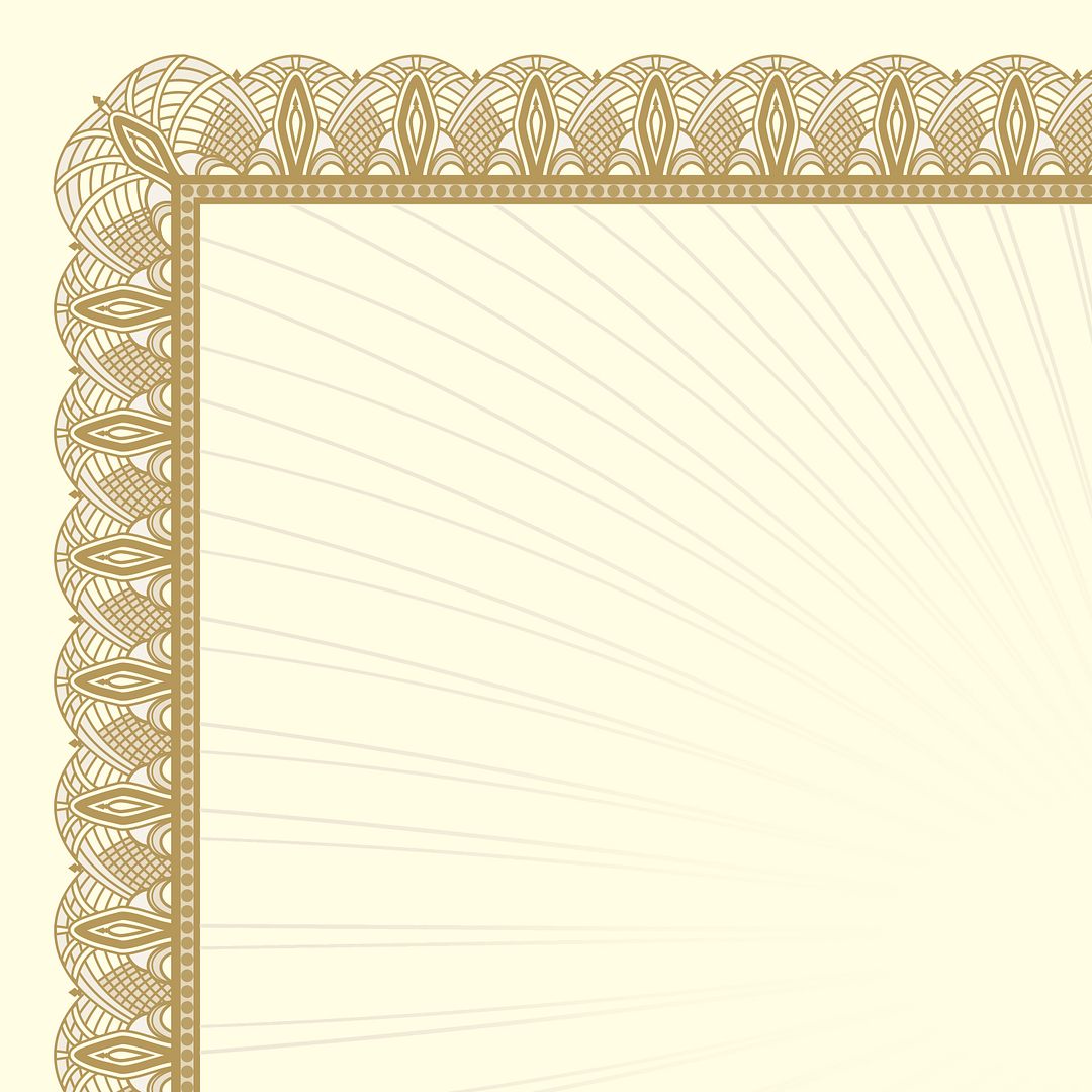 Great Papers! Value Certificate, Metallic Gold Border, 8.5&#x22; x 11&#x22;, Printer Compatible, 100 Count